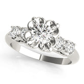 Engagement Rings Single Row Prong Set - TN82058